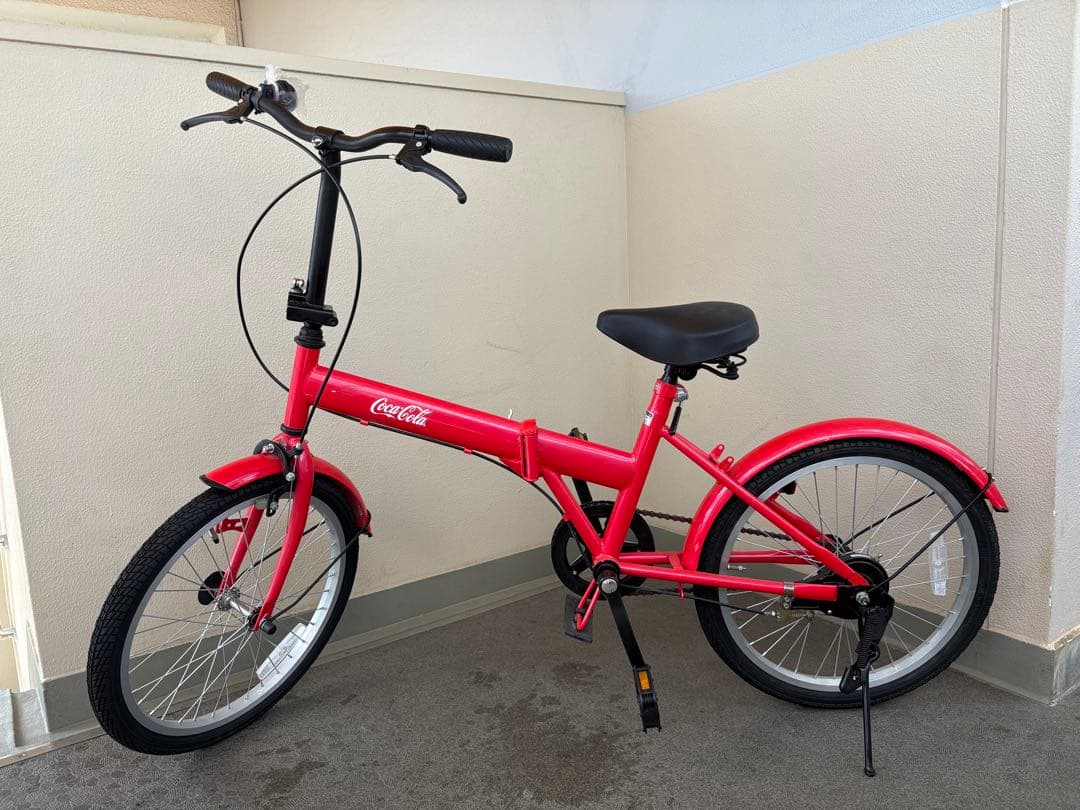 コカ・コーラ折り畳み自転車　20インチ【非売品】