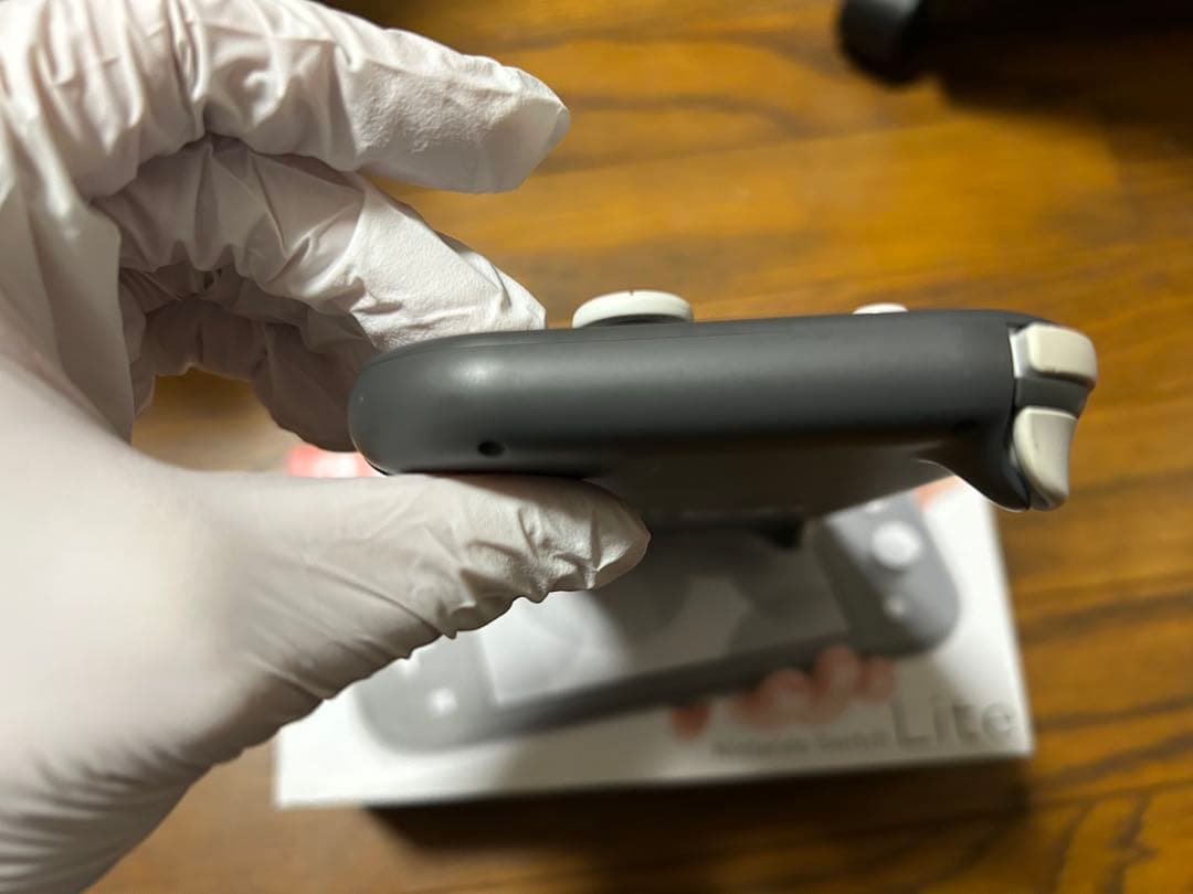 【ジャンク品】Nintendo Switch Lite グレー 本体　箱付