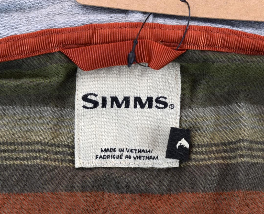 Simms★シムス Santee Flannel フーディ size:S