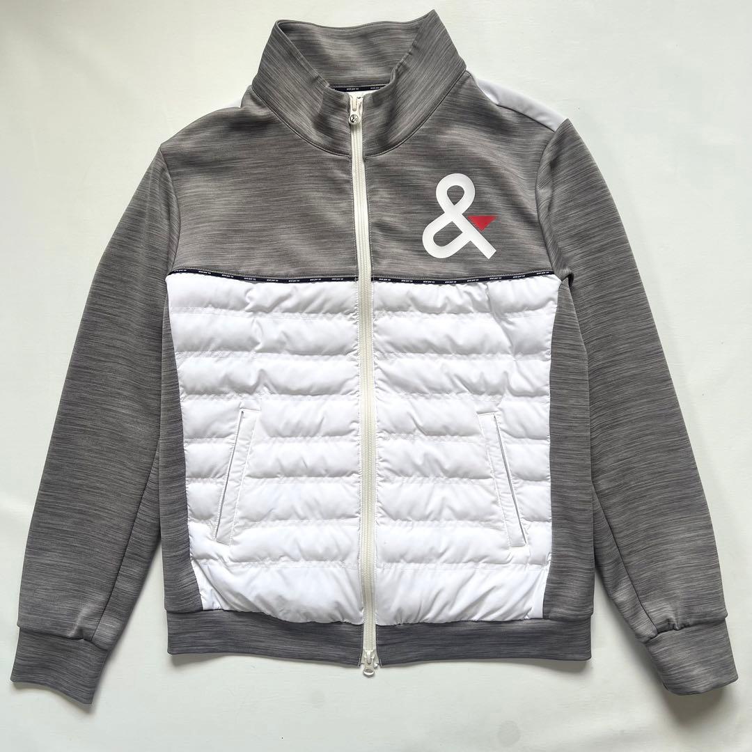 and per se アンパスィ　切り替え　ジャケット　中綿　レディース　ゴルフ