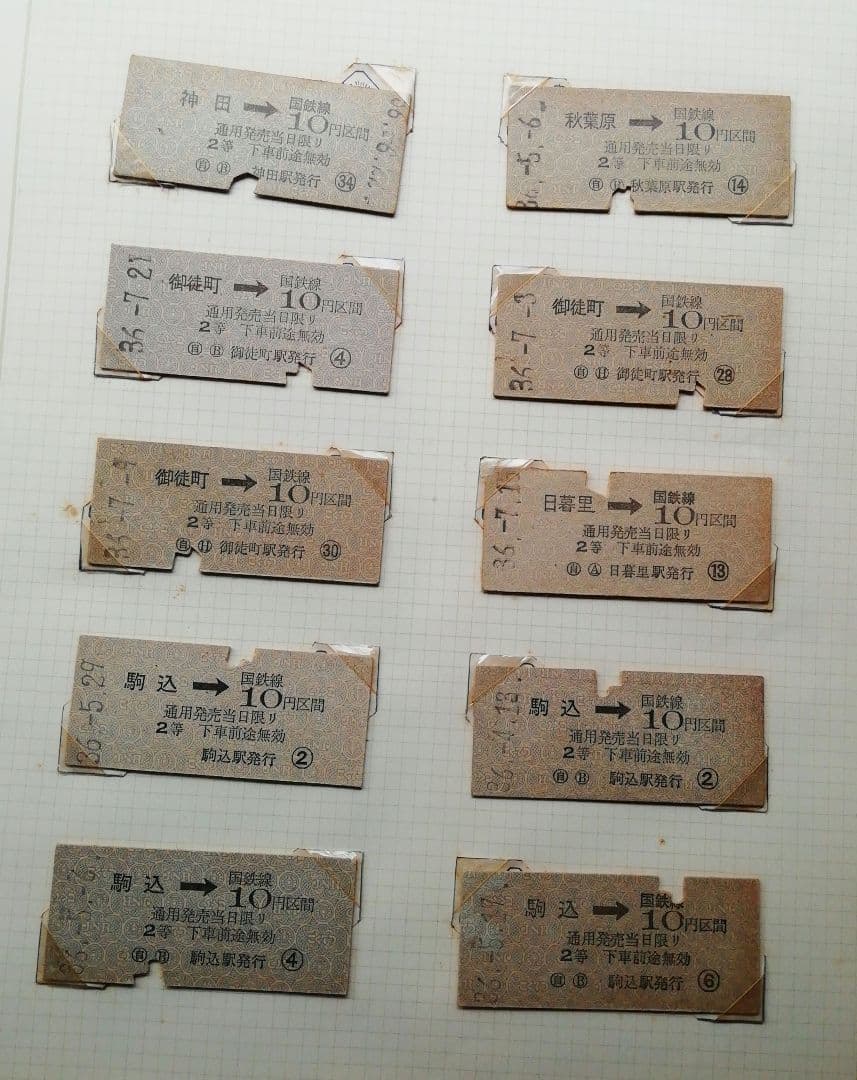 硬券切符×144枚