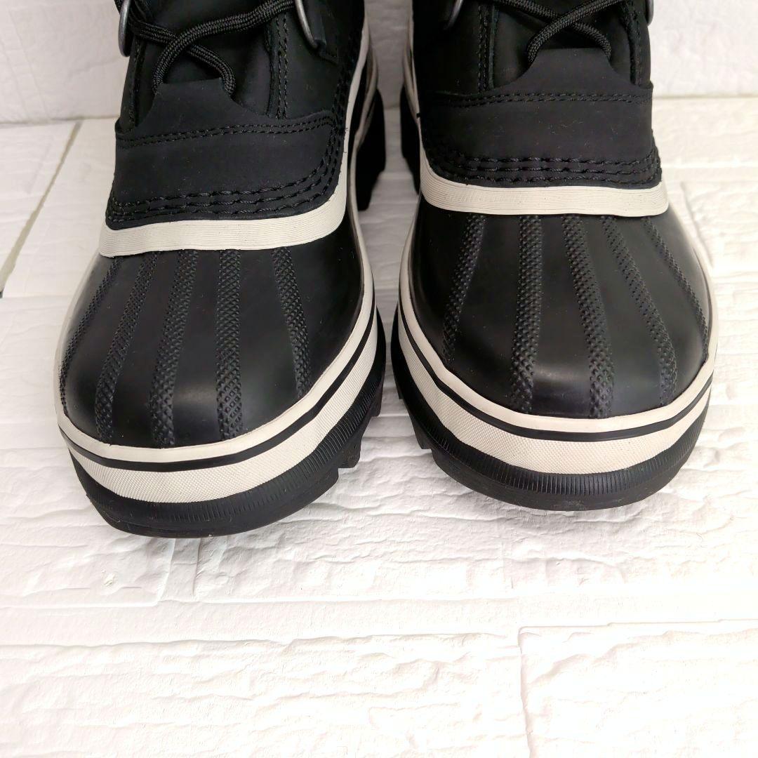 SOREL ソレル Caribou スノーブーツ レディース 黒 24cm