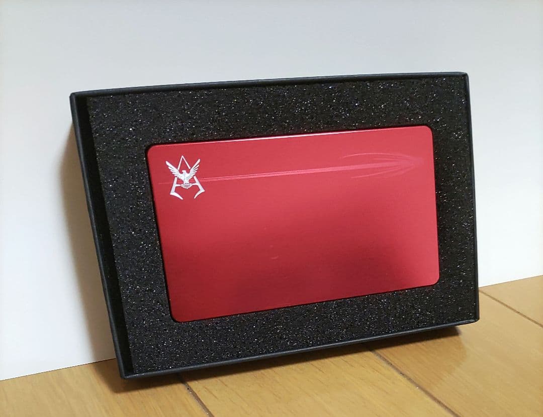 機動戦士ガンダム ジェラルミンカードケース シャア•アズナブル モデル