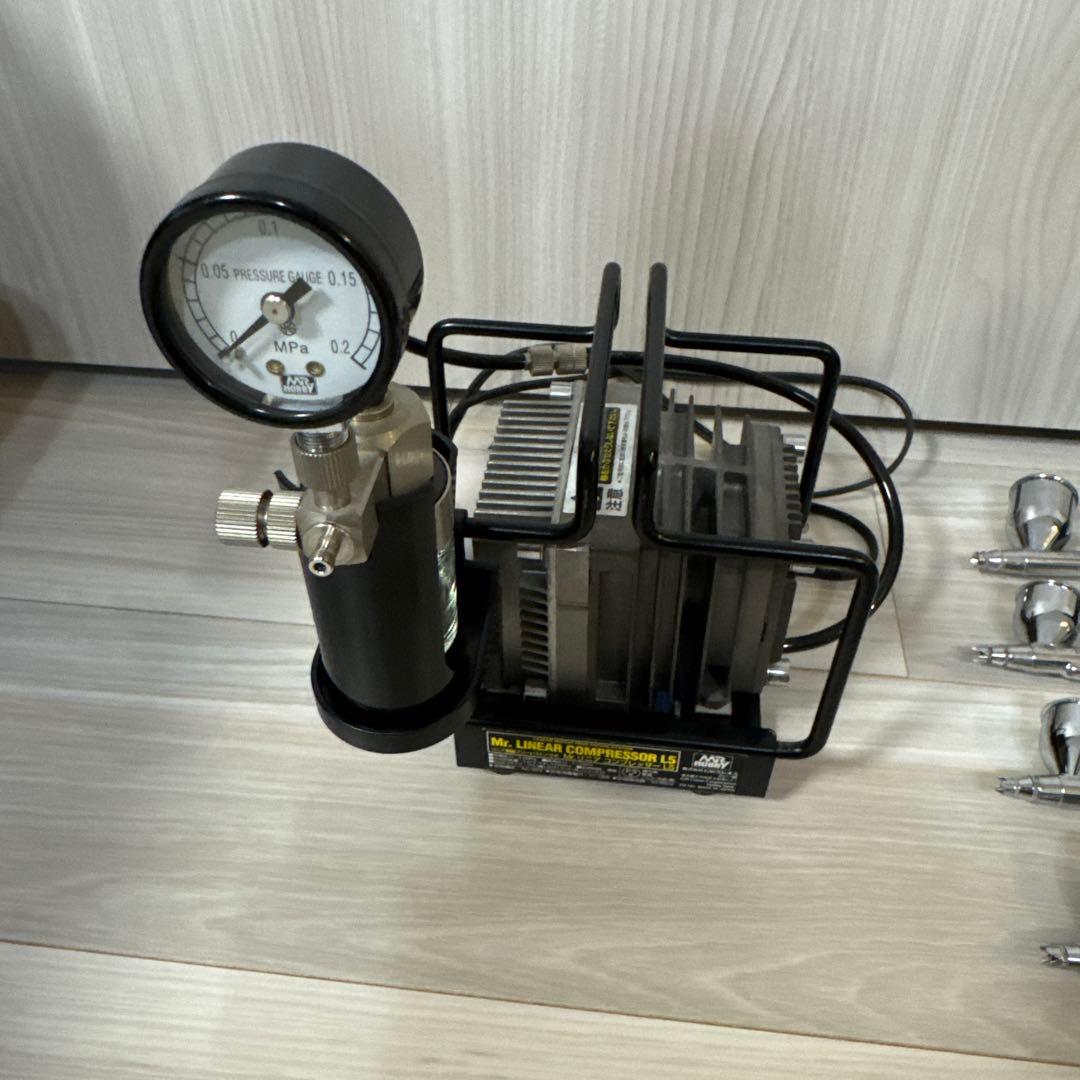 【処分セール】リニアコンプレッサーL5 エアブラシ レギュレーター 塗装ブース