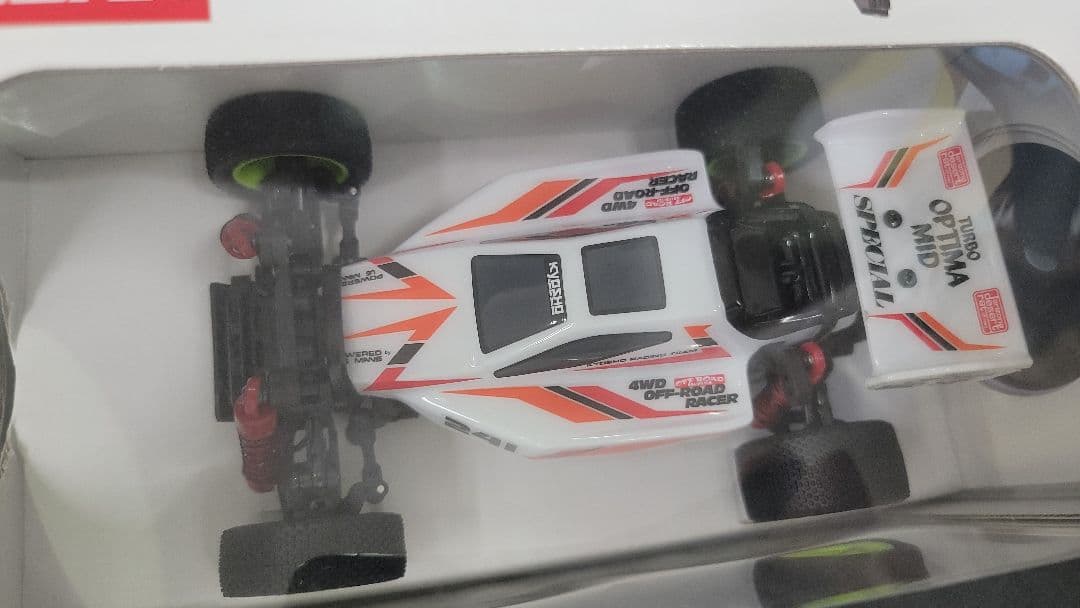 ミニッツバギー　ターボオプティマミッドスペシャル　ホワイト　新品未開封