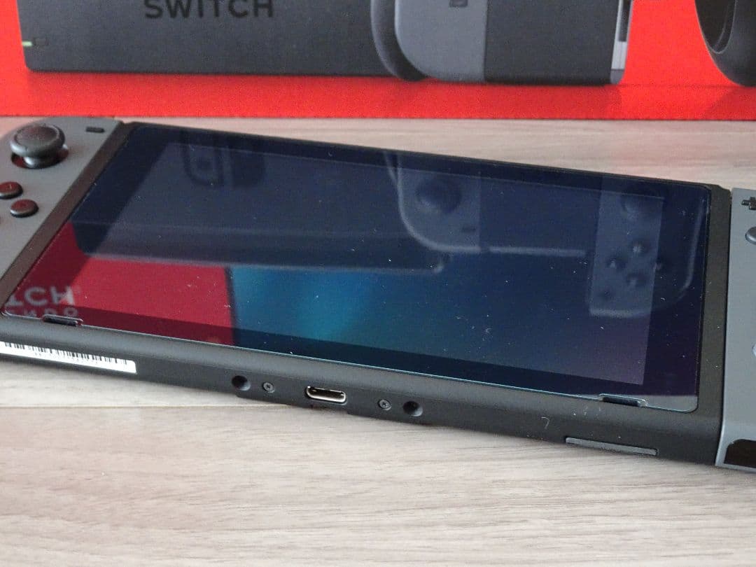 ★中古美品★　Nintendo Switch 本体　ニンテンドースイッチ　グレー
