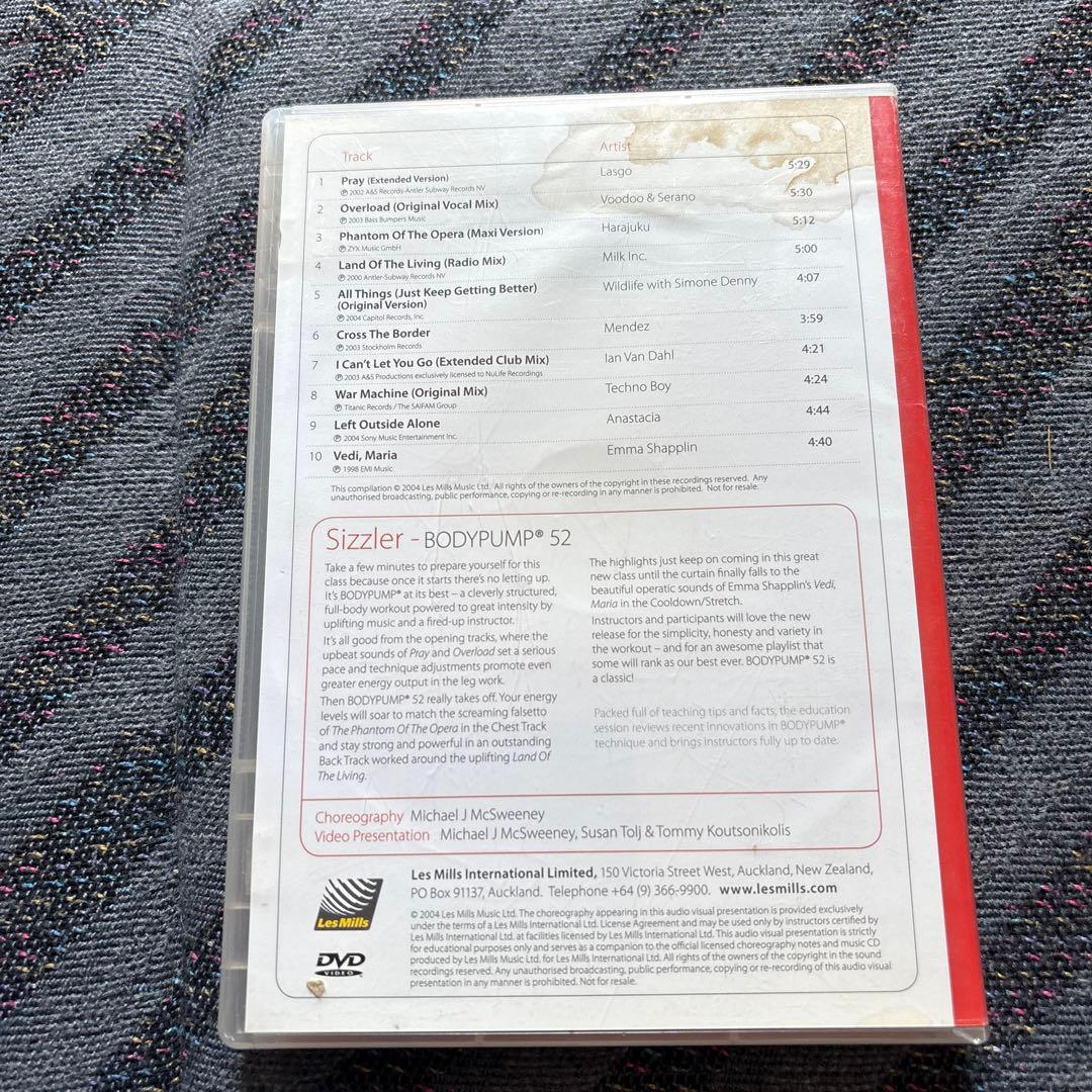 レズミルズ　ボディパンプ　52 NTSC版