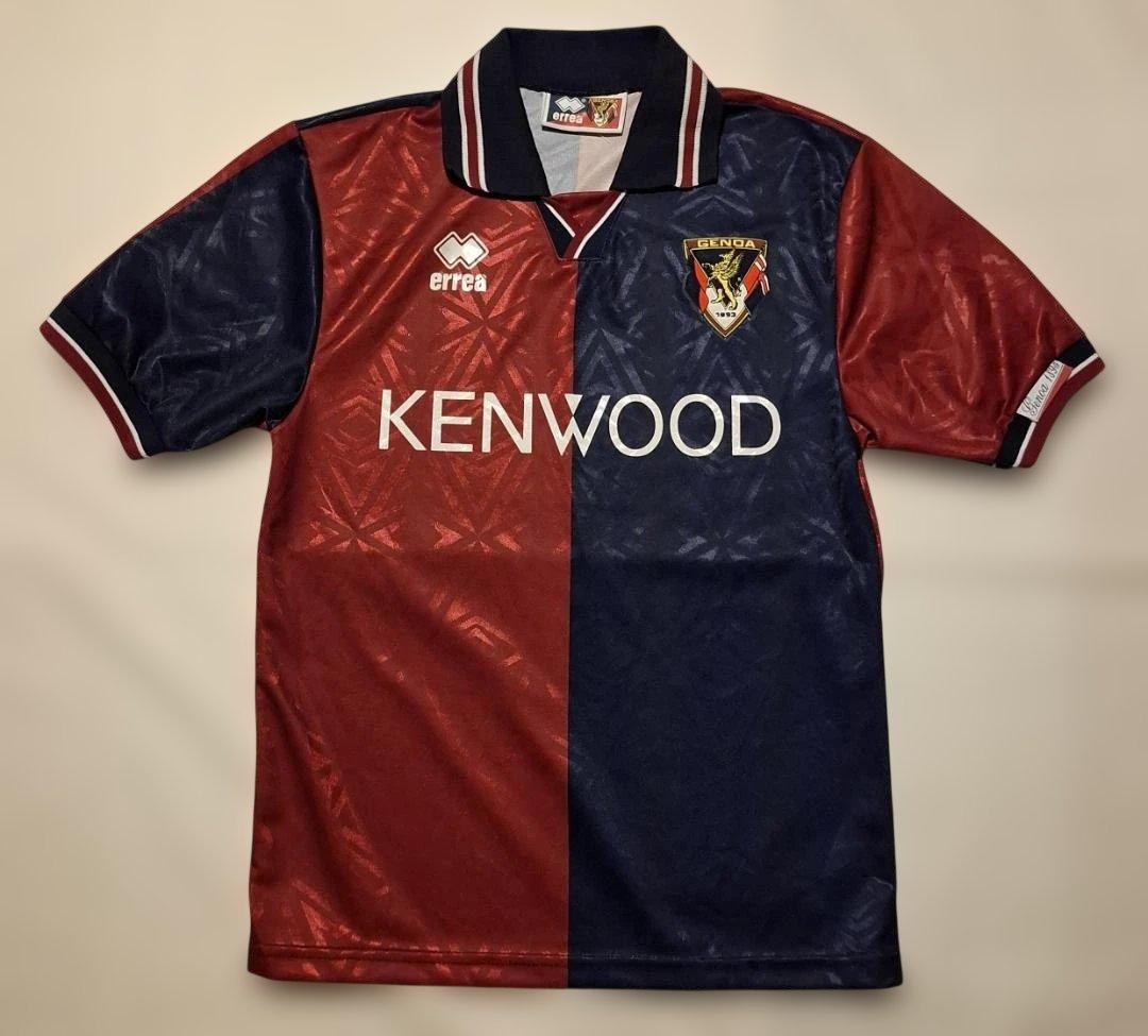 道*雪様 【ヴィンテージ品】ジェノア 1994/95 ユニフォーム ホーム