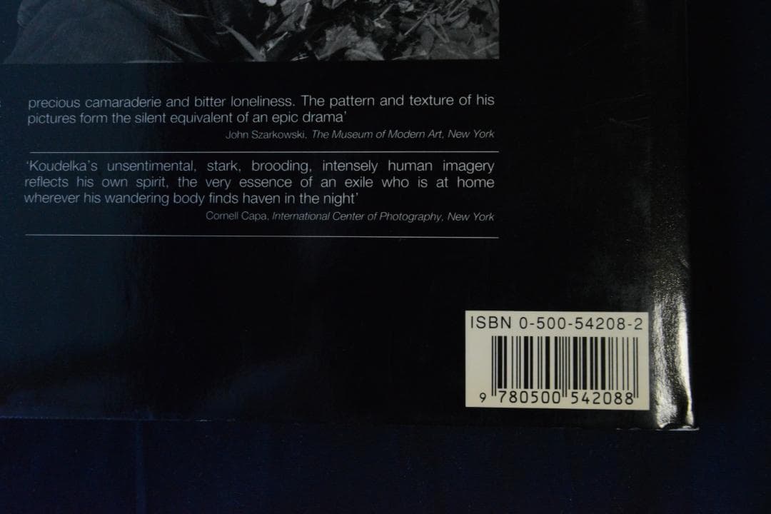 【Josef Koudelka: Exiles】ジョセフ・クーデルカ　未読品
