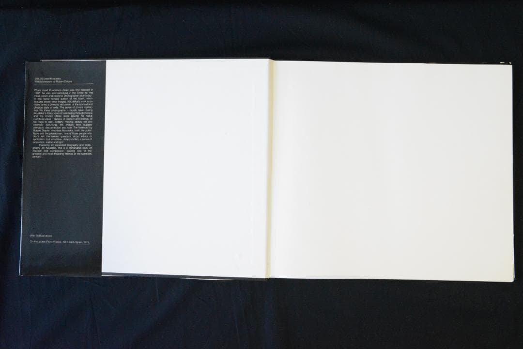 【Josef Koudelka: Exiles】ジョセフ・クーデルカ　未読品