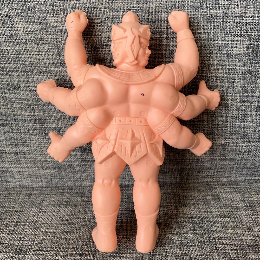 ラーメンマン　ザ・ニンジャ　アシュラマン　3体セット　キン消しデカ消しキン肉マン