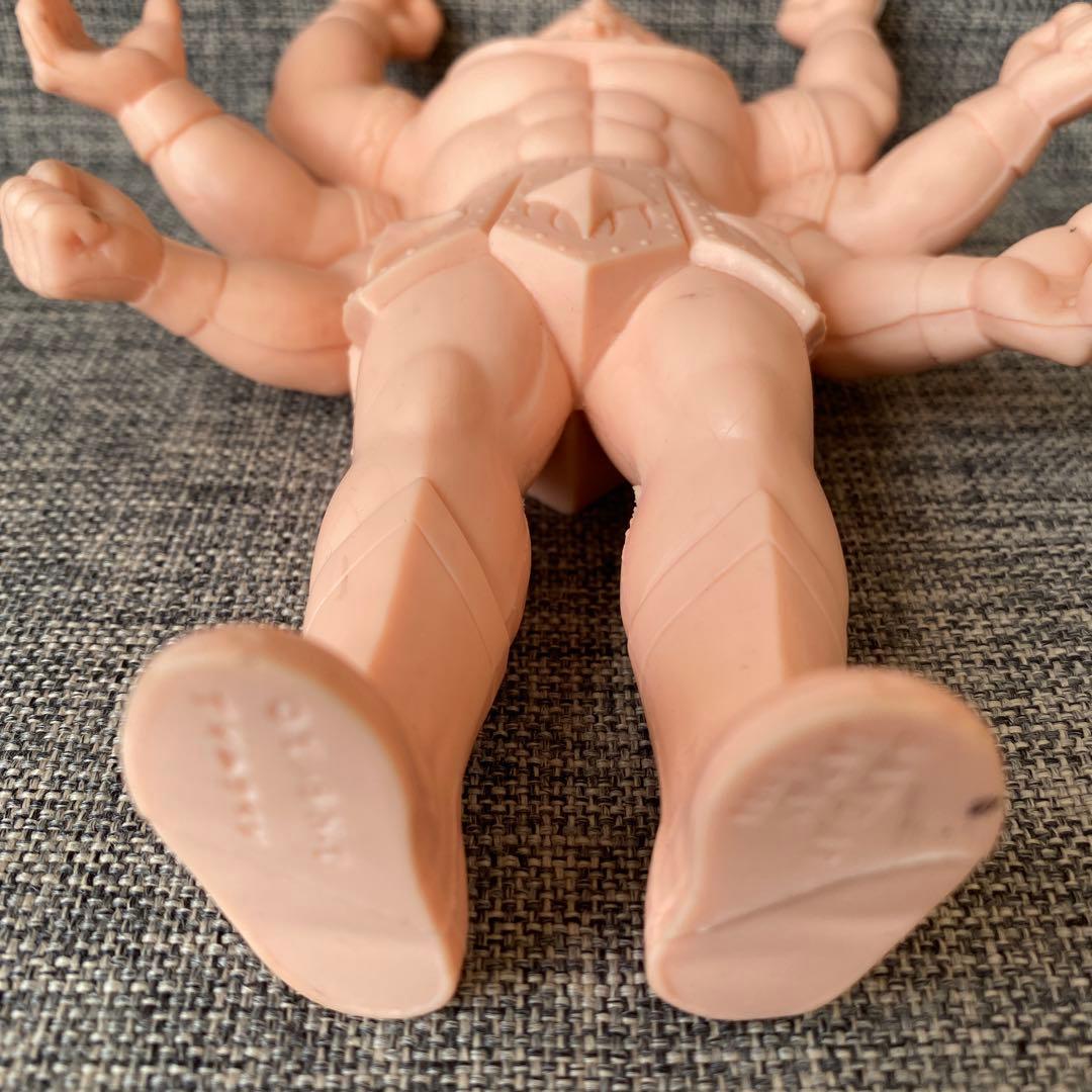 ラーメンマン　ザ・ニンジャ　アシュラマン　3体セット　キン消しデカ消しキン肉マン