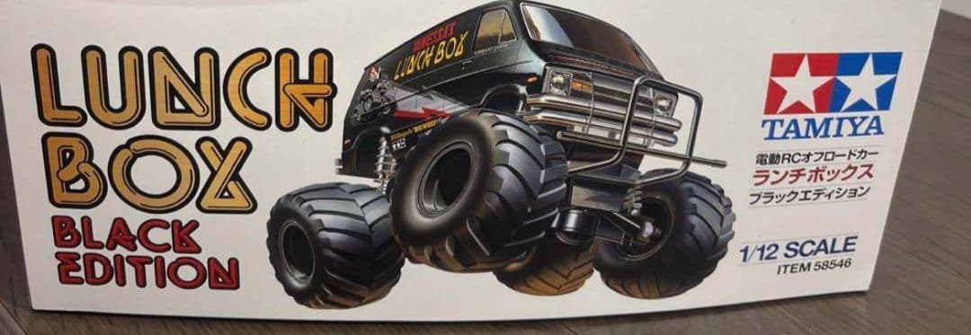 新品 1/12RC オフロードカー ランチボックス ブラックエディション