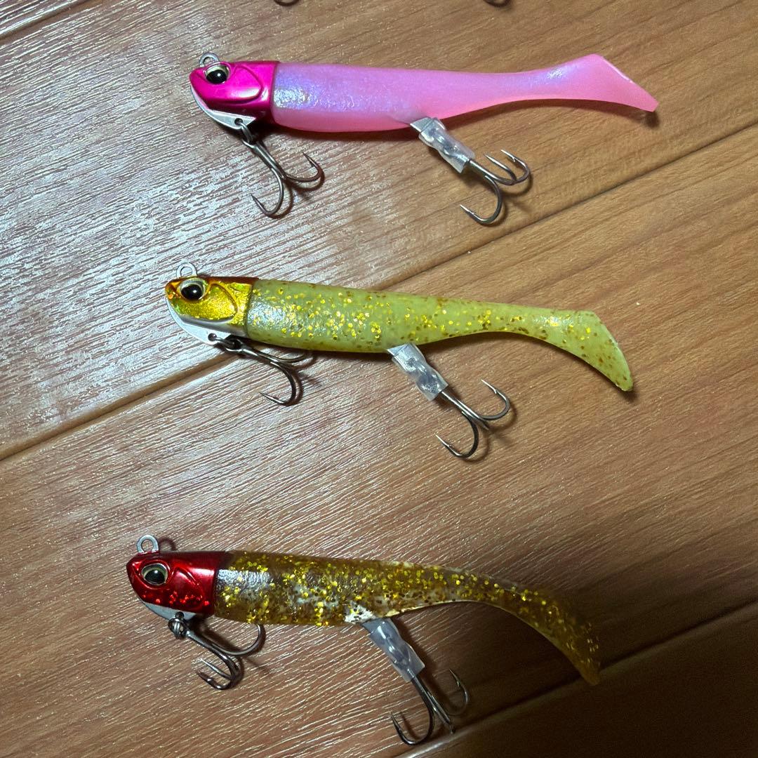 DUOビーチウォーカーハウル各種16個+交換用ワーム7個セット未使用品