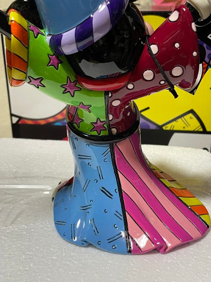 Disney Britto ミッキーフィギュア ファンタジア<箱付き>