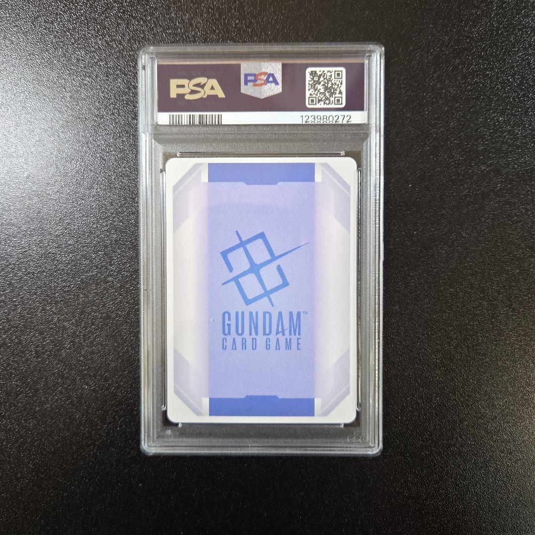 ガンダムカードゲーム　β版　スレッタ‪・マーキュリー　パラレル　psa10