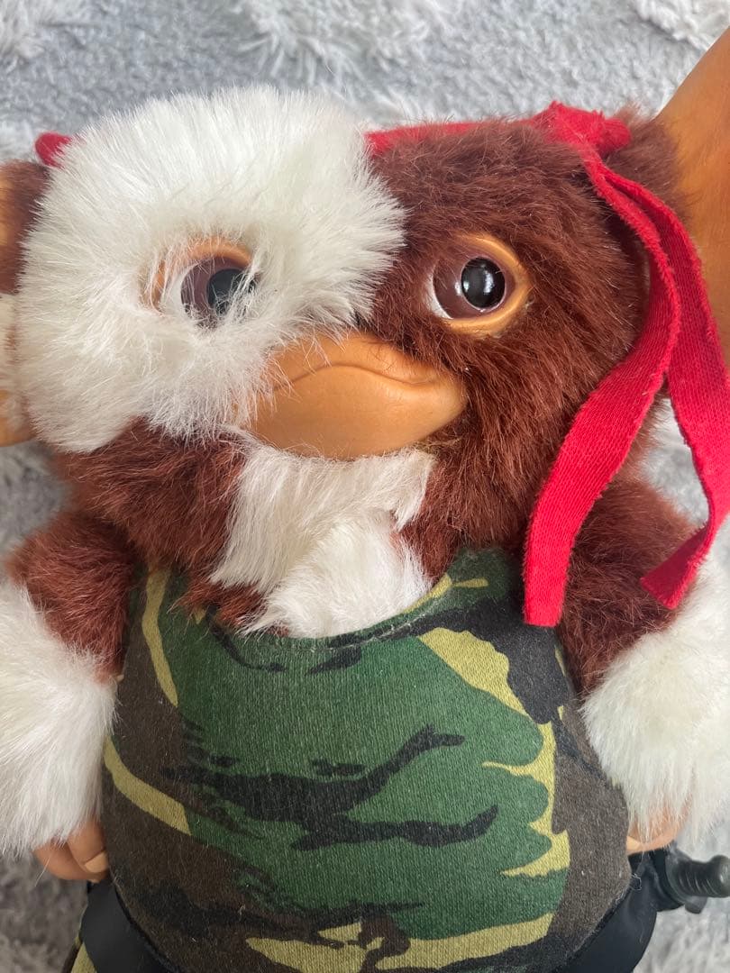 【付属品不足】グレムリン　ギズモ　ランボー　迷彩服　フィギュア　1999年製