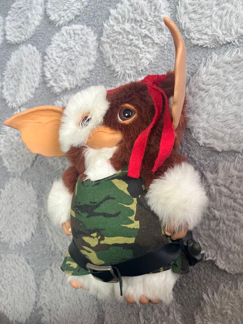 【付属品不足】グレムリン　ギズモ　ランボー　迷彩服　フィギュア　1999年製