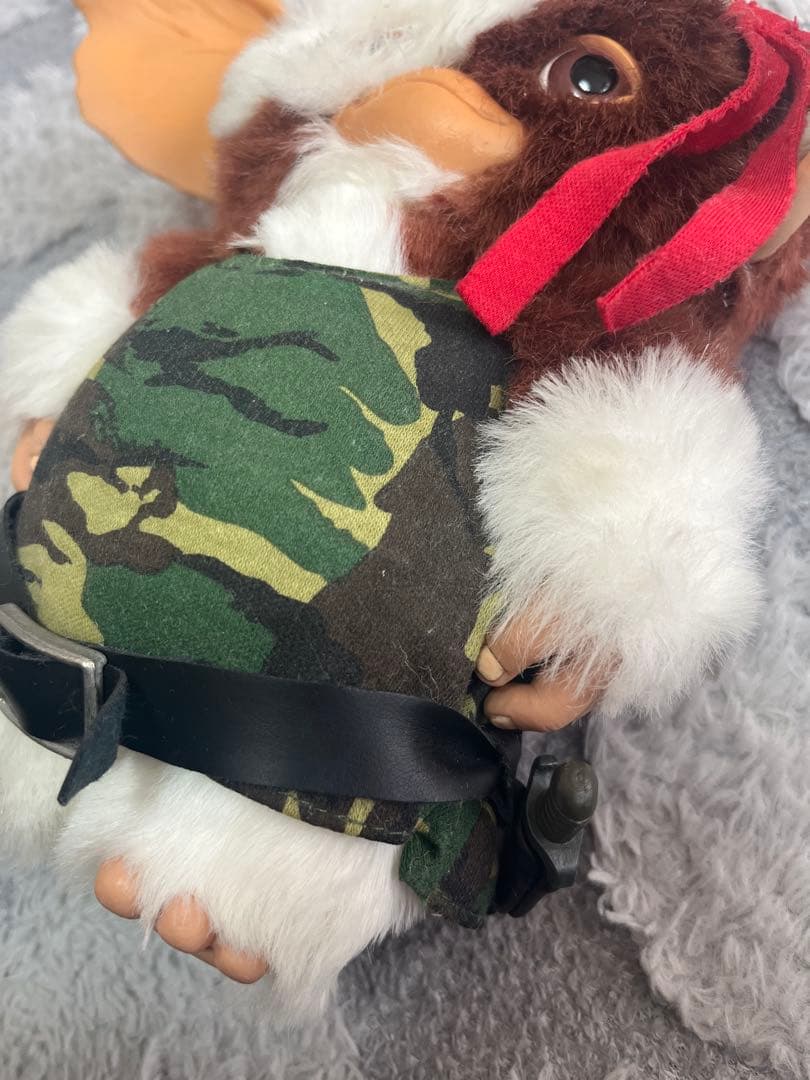 【付属品不足】グレムリン　ギズモ　ランボー　迷彩服　フィギュア　1999年製