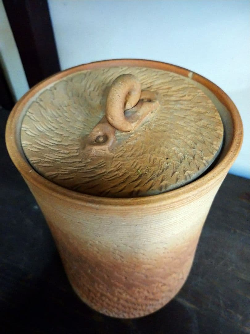 益子焼 水指 茶道.