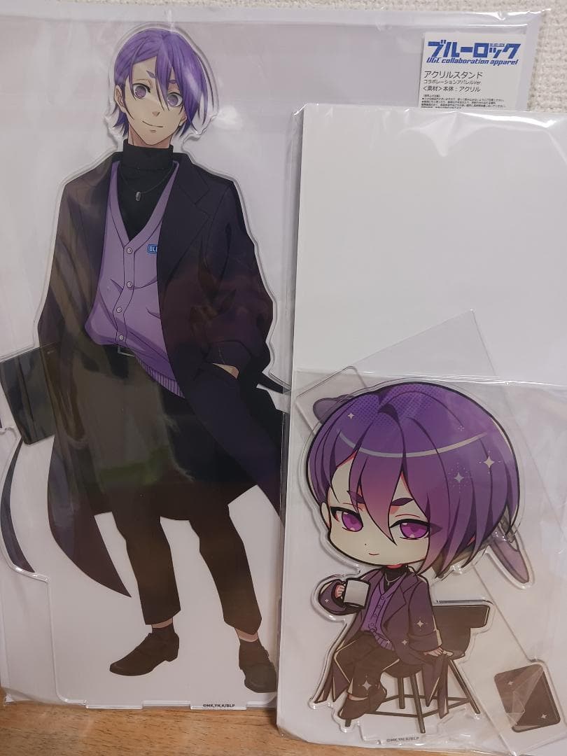ブルーロック 御影玲王 UGCコラボアパレル BIGアクリルスタンド Wセット