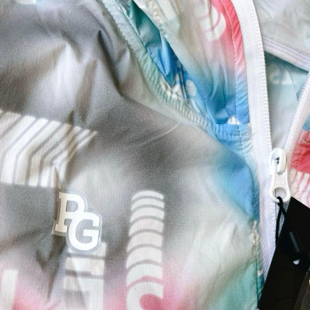 【40,700円 新品】パーリーゲイツ グラデーション柄 撥水 ジップブルゾン