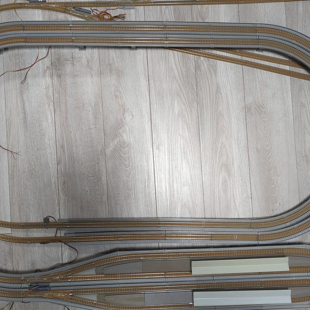 複線立体交差、高架駅レールセット