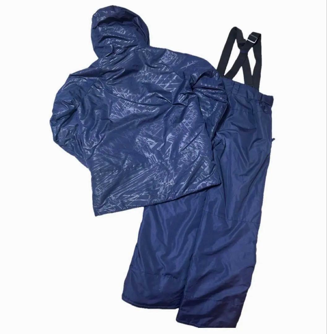 FABLICE ネイビー スキー　スノーウェア Sサイズ 上下セット　即日