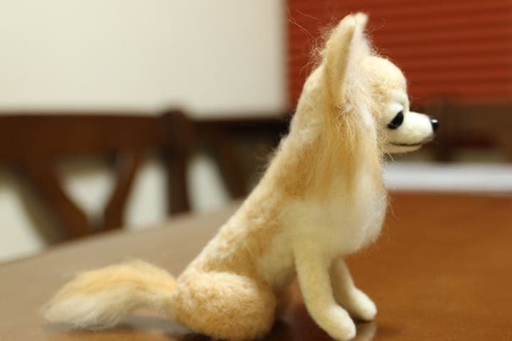 羊毛フェルト　チワワ