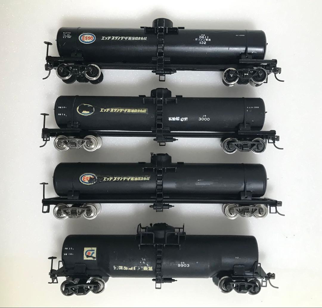 HOゲージ タンク車　4両セット