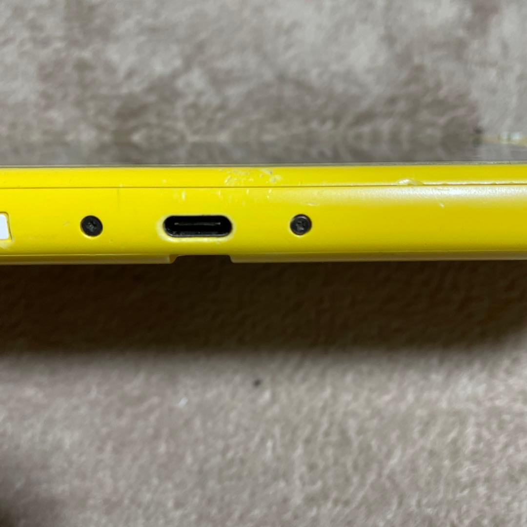 Nintendo Switch lite イエロー　ジャンク