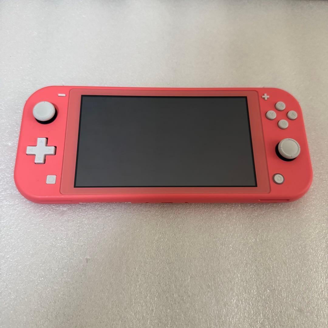 任天堂 スイッチライトSwitch lite コーラルピンク 完品 おまけ付き