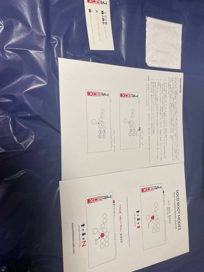 HitBox　純正 ヒットボックス　レバーレスコントローラー　アケコン