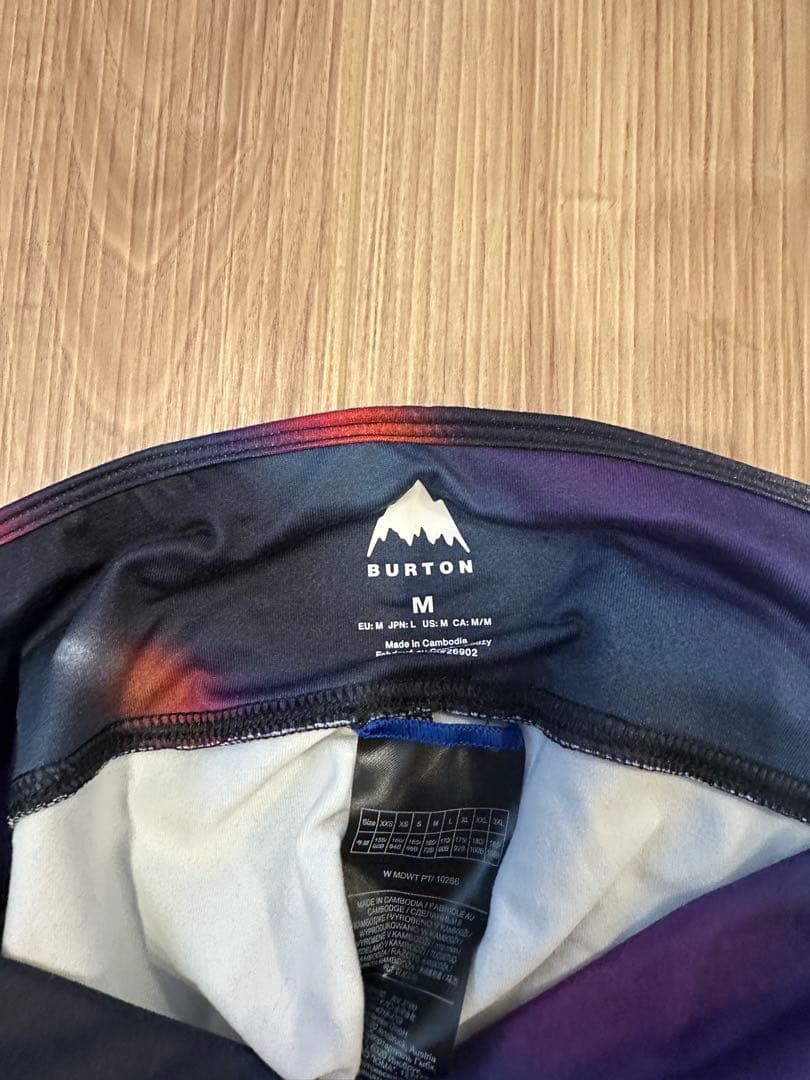 Burton ミッドウェイト　ベースレイヤー　セット　レディース