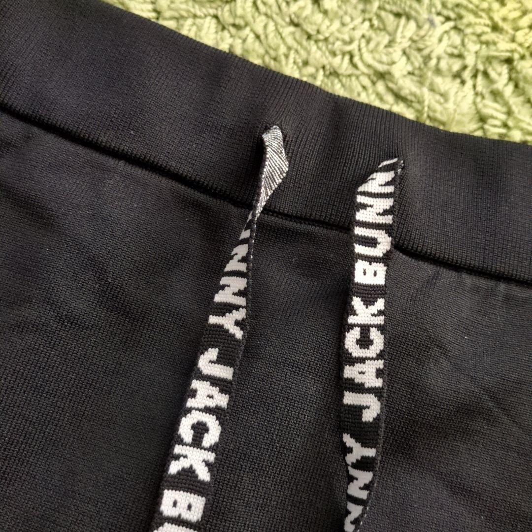 ジャックバニー　ゴルフ　ダンボールニットスカート　ブラック