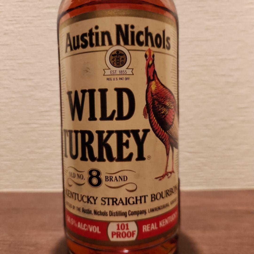 WILD TURKEY 8年　旧ラベル101 PROOF
