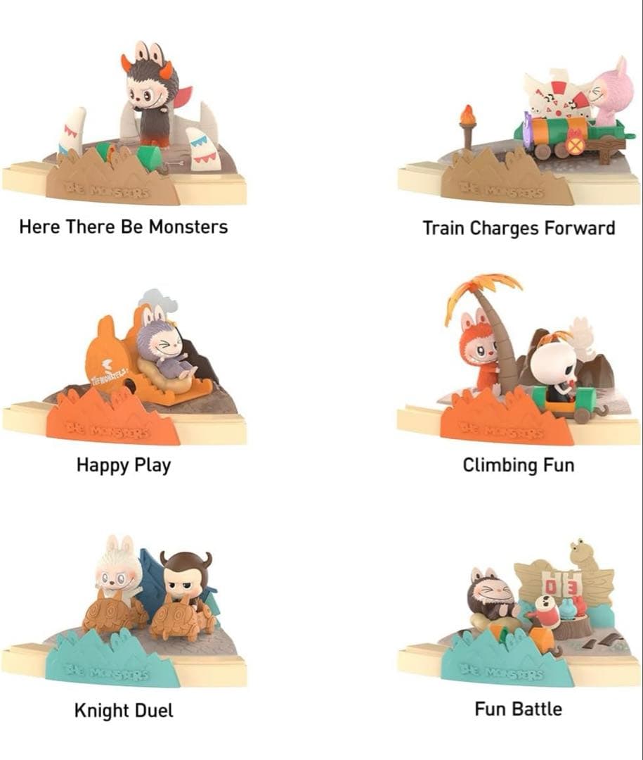 THE MONSTERS Playing Games シリーズ シーンセット♡