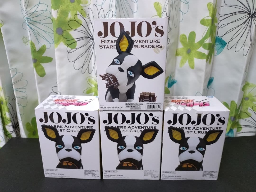 ジョジョの奇妙な冒険 SOFVIMATES イギー フィギュア４点セット♪