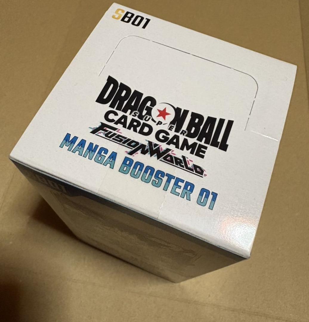 未開封テープ付きBOX MANGA BOOSTER 01
