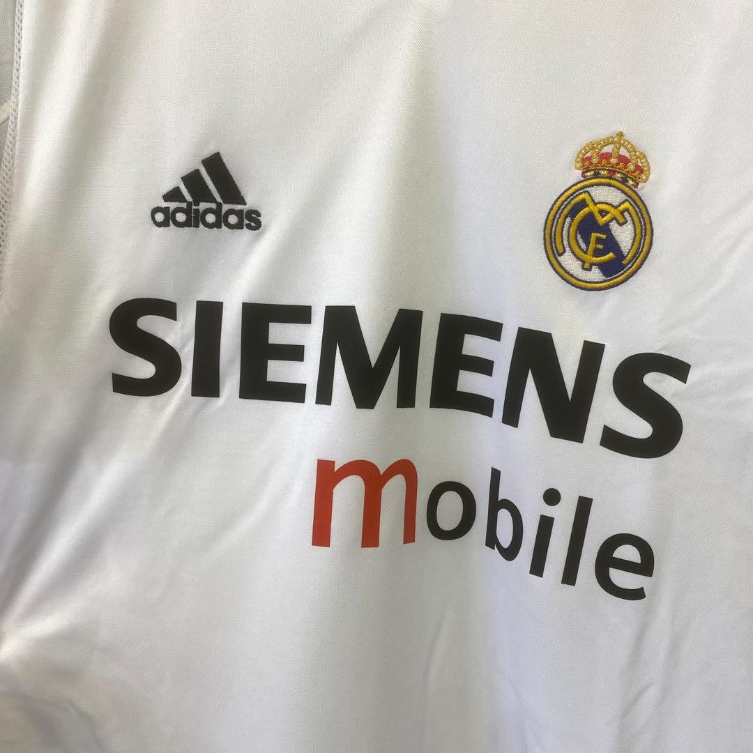 【新品】adidas レアル・マドリード ユニフォーム ゲームシャツ 03/04