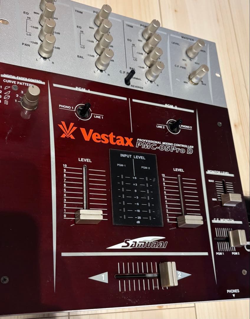g*3様 Vestax PMC-05Pro D DJミキサー　SAMURAI