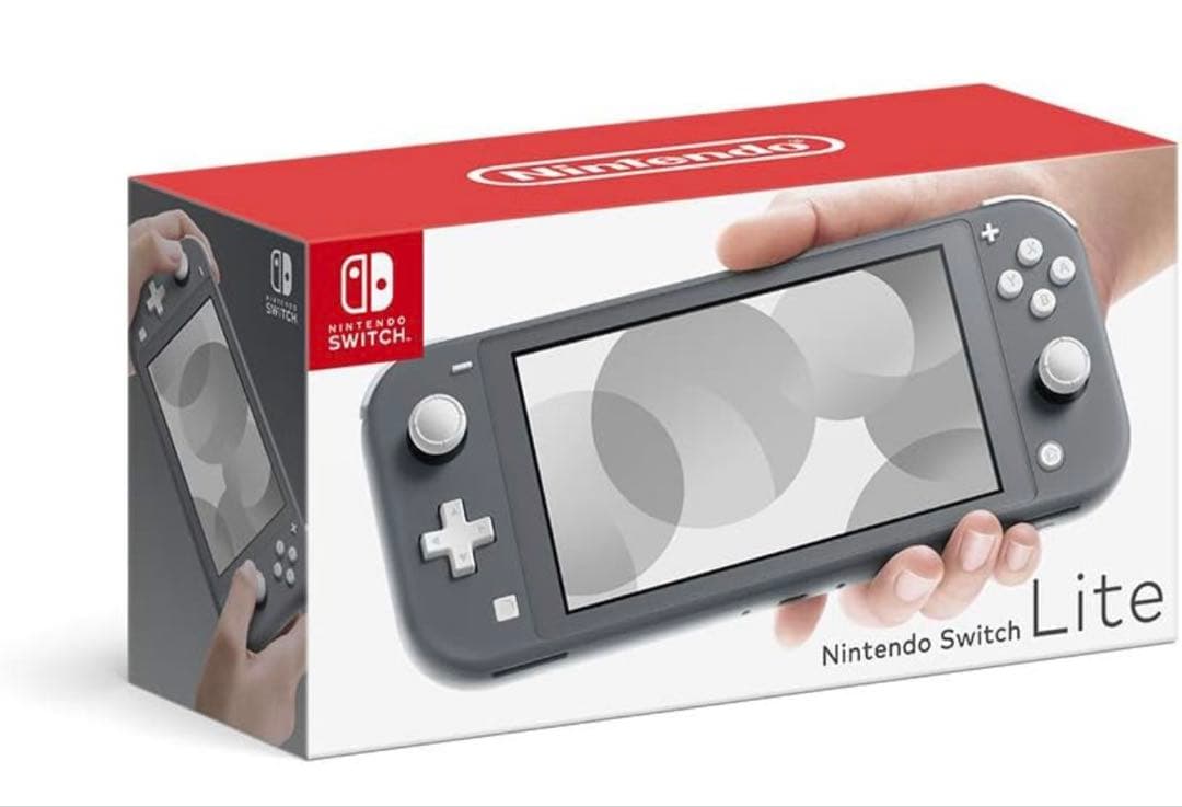 Nintendo Switch Lite グレー 元箱付き