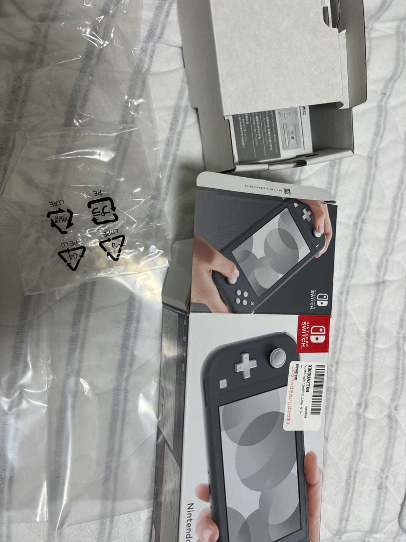 Nintendo Switch Lite グレー 元箱付き