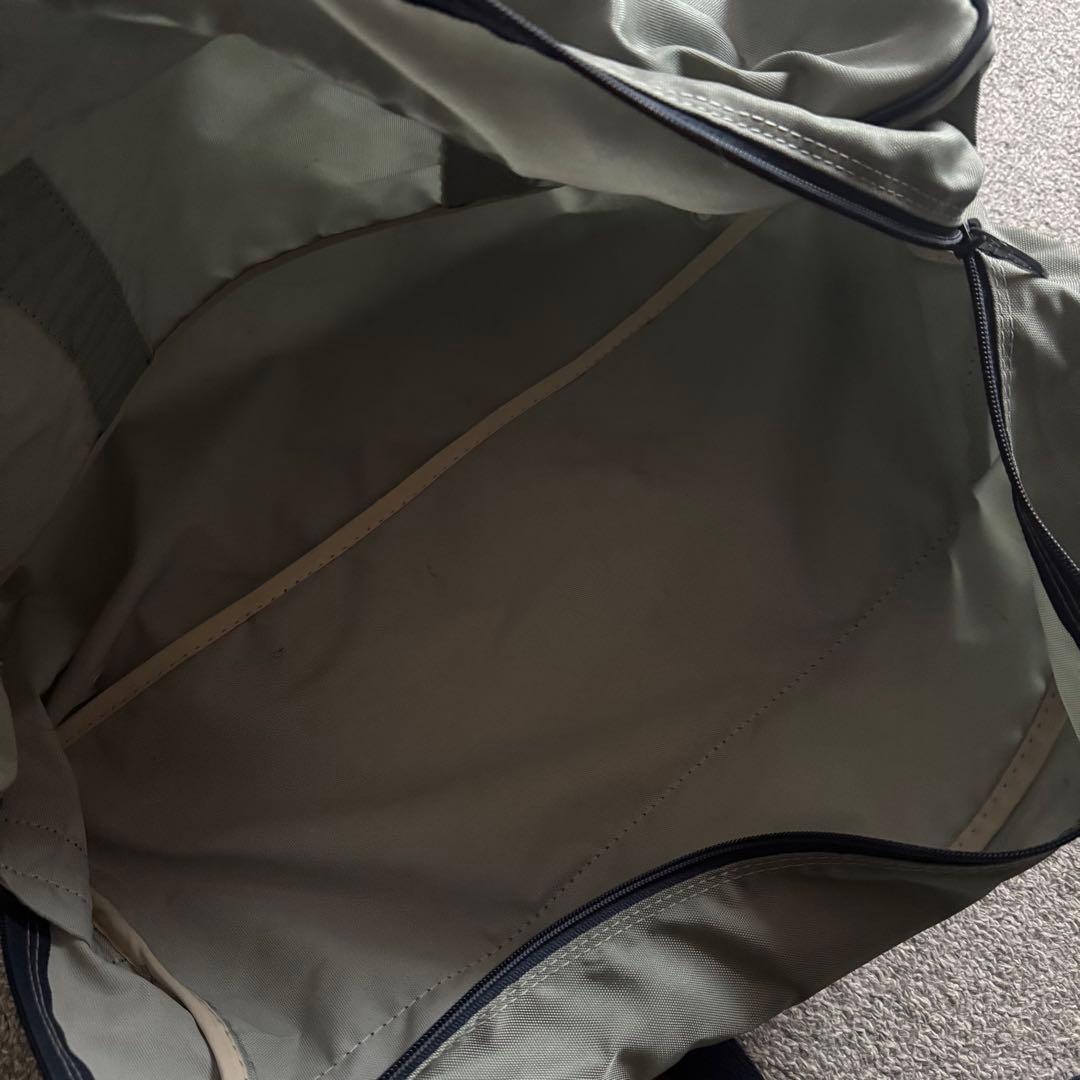 old adidas スクールバッグ スクバ グレー ワッぺ 兼松