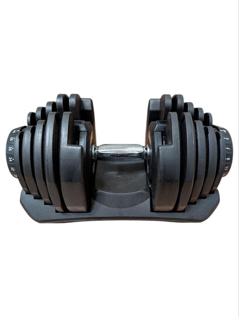 RIORES 可変式ダンベル 5〜40kg 2個同時購入①