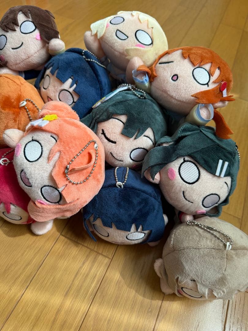 ラブライブ　虹ヶ咲学園　寝そべりぬいぐるみ12体　おまとめ