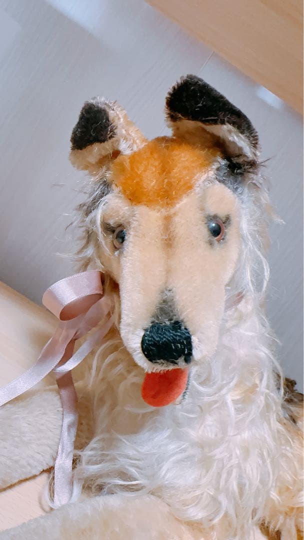 【レア】シュタイフ シェパード 犬 ぬいぐるみ ビンテージ