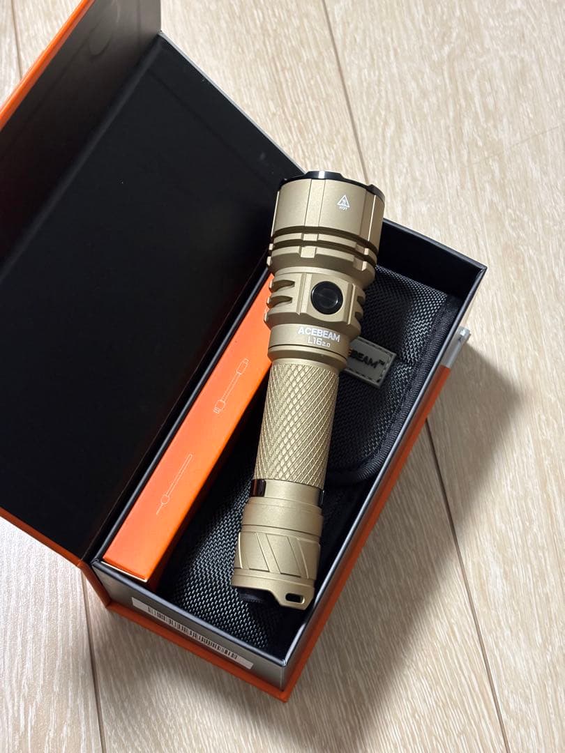 新品 Acebeam L16 2.0 Sft42r 2026モデル デザートタン