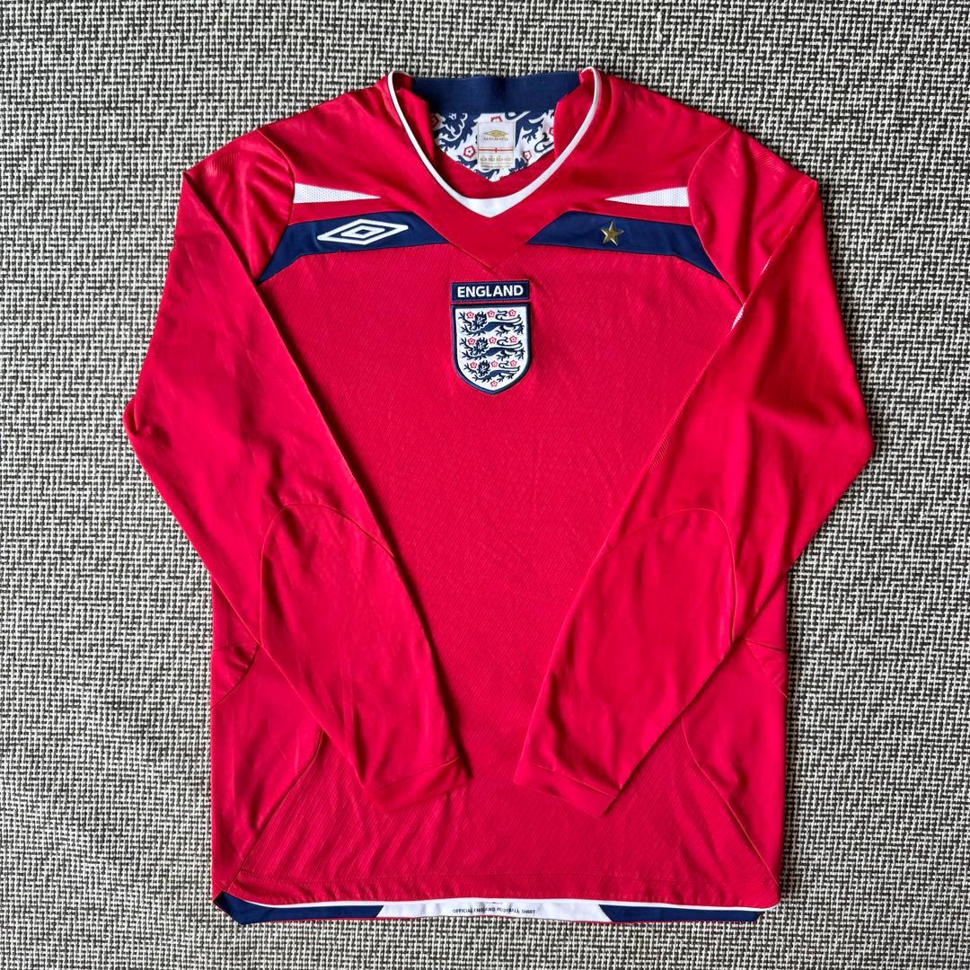 【ロングスリーブモデル】イングランド代表 ０８／１０（A）UMBRO