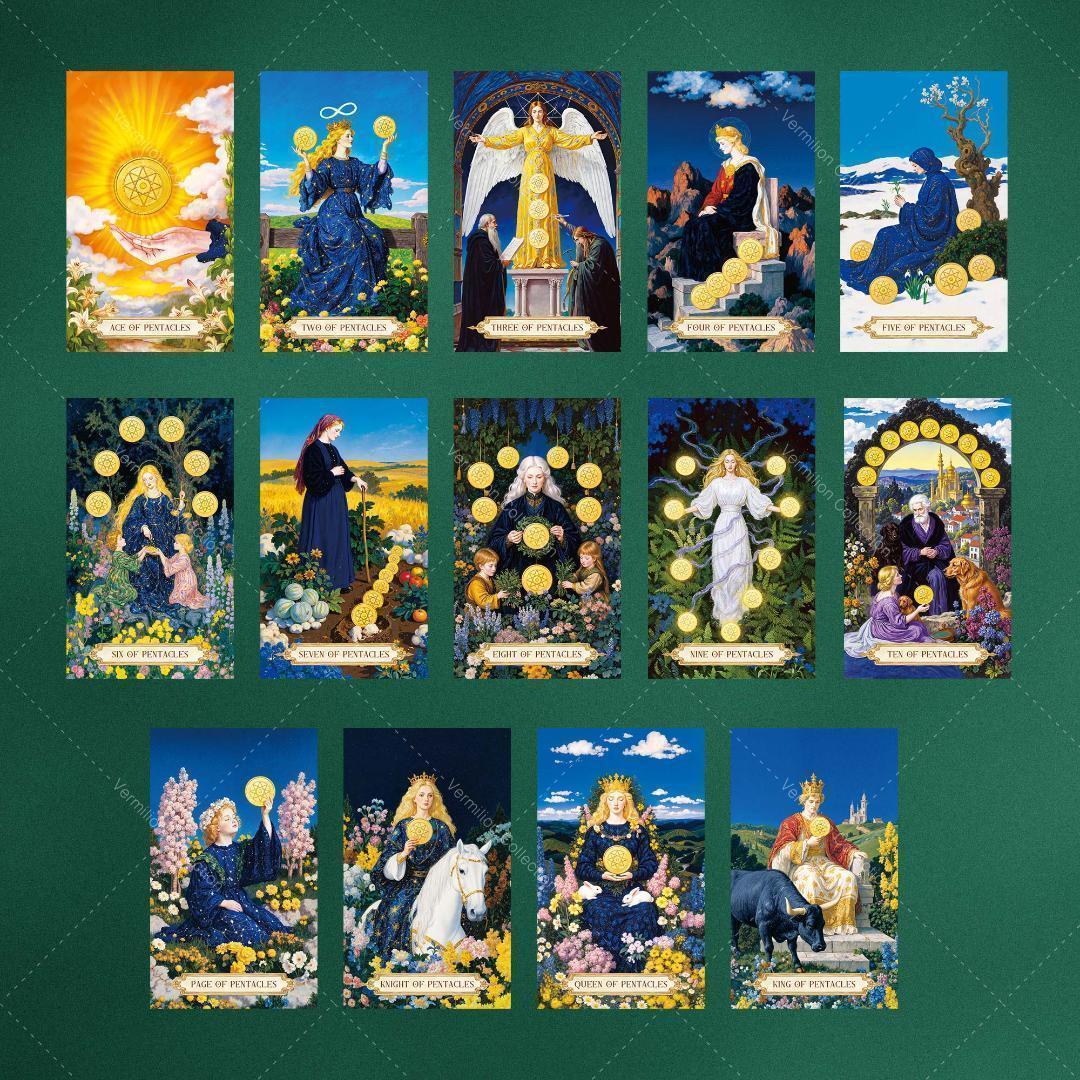 【正規品タロットカード】希少✨ロマンティック×中世×神秘の世界観の美麗デッキ